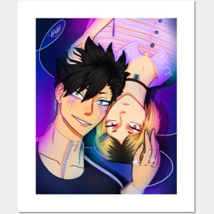 Euphoria x Kuroo and Kenma Posters and Art